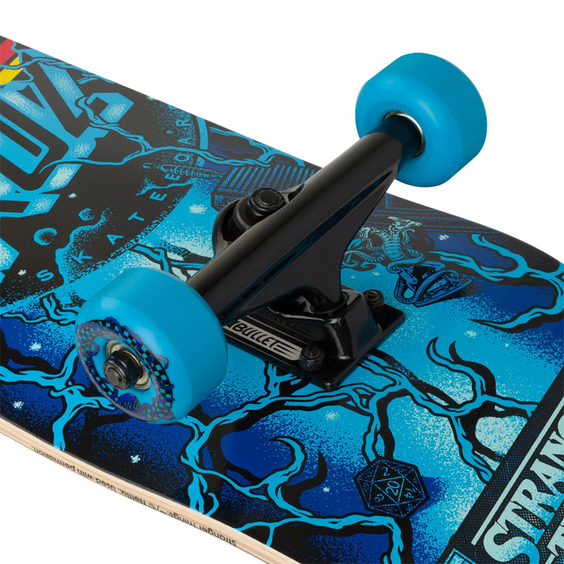 SANTA CRUZ X STRANGER THINGS / CLASSIC DOT LARGE SKATEBOARD COMPLETE 8.25IN X 31.5IN