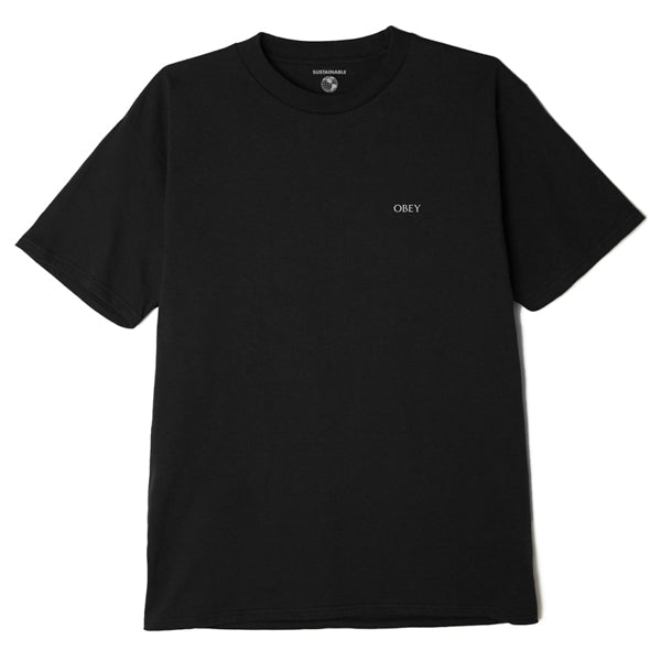 OBEY / FIRE SALE! SUSTAINABLE TEE (BLACK)