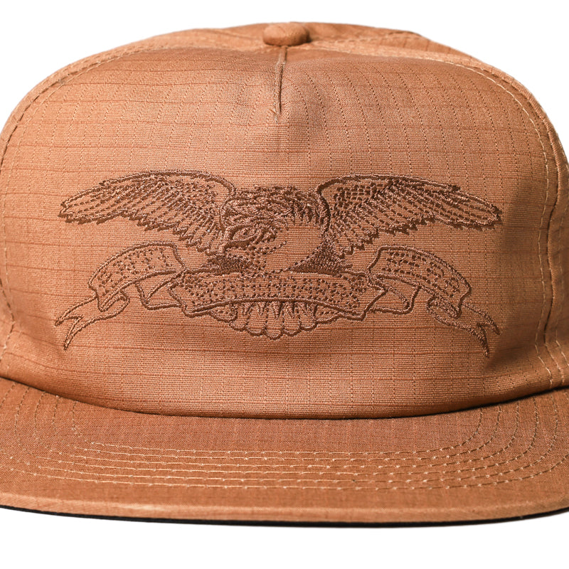 ANTIHERO / BASIC EAGLE SNAPBACK CAP (BROWN/BROWN)
