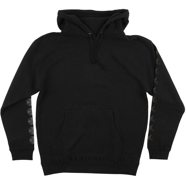 INDEPENDENT X THRASHER / PENTAGRAM CROSS PULLOVER HOODIE (BLACK)