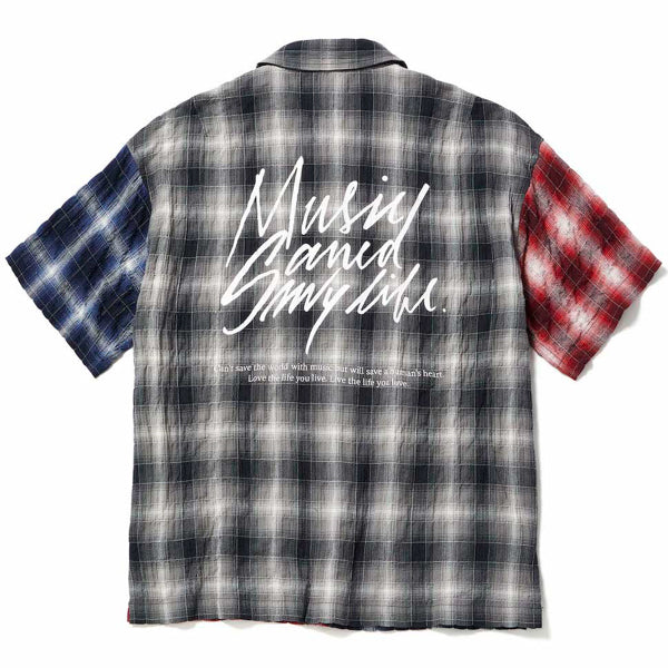MSML / CRAZY PATTERN SHIRT (BLACK)