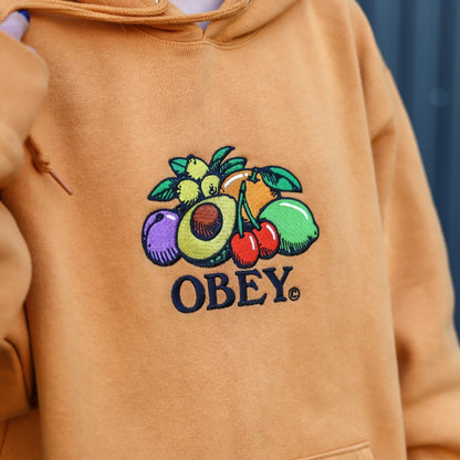OBEY / BASKET PULLOVER HOODIE (SUN DIAL)