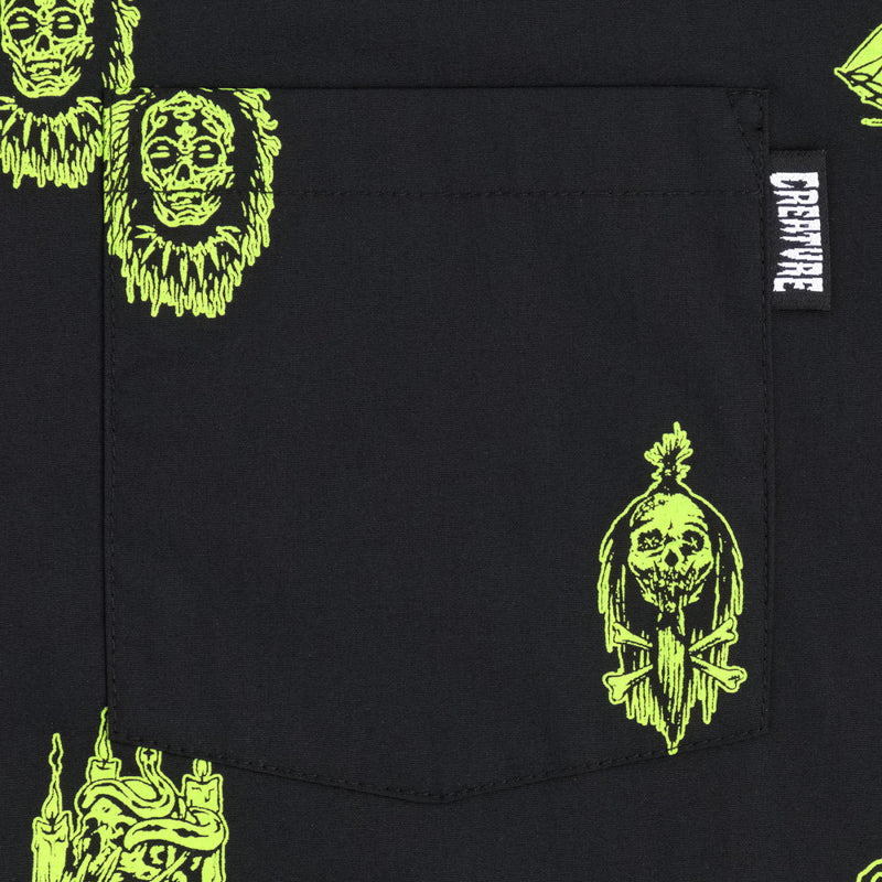 CREATURE / VOODOO ISLE WORK SHIRT (BLACK)