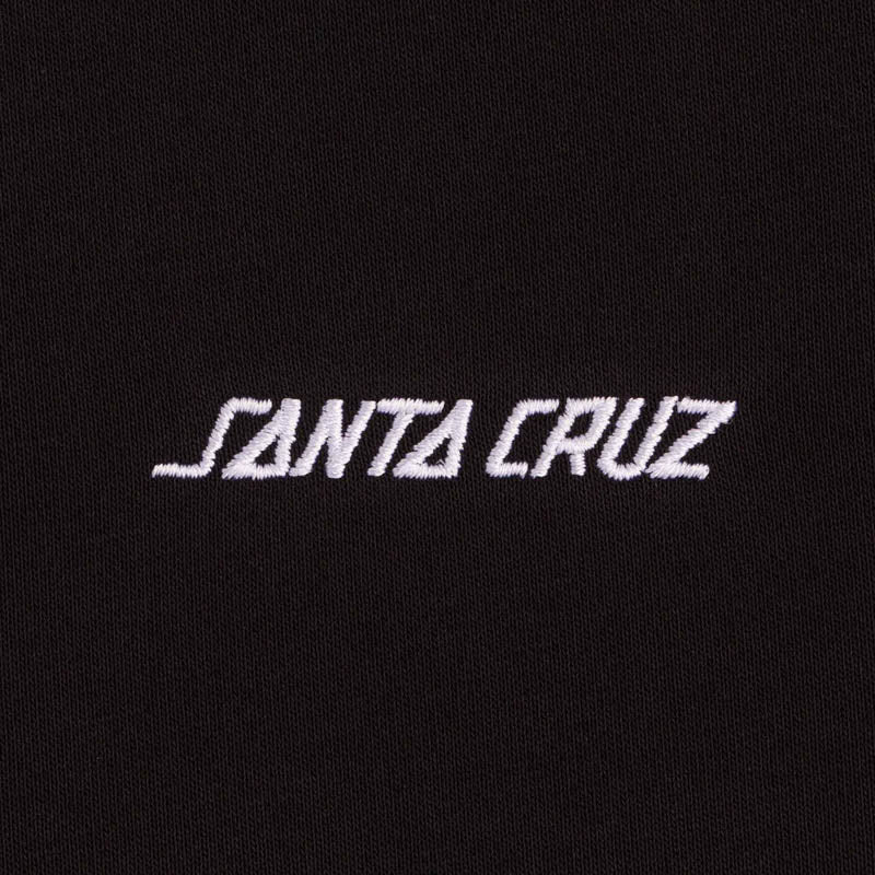 SANTA CRUZ / SCREAMING FLASH CREWNECK SWEAT (BLACK)