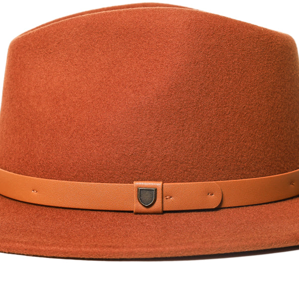BRIXTON / MESSER FEDORA (CARAMEL)