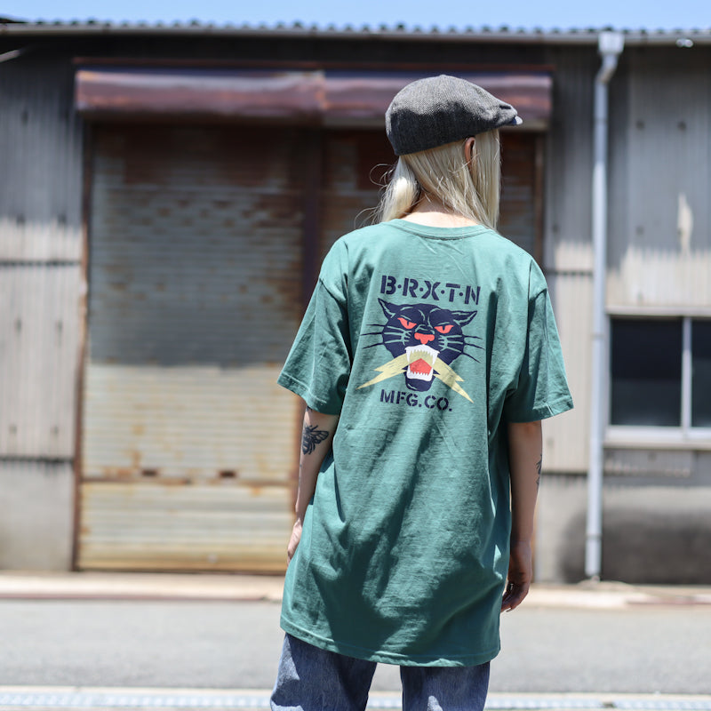 BRIXTON / SPARKS S/S TAILORED TEE (SPRUCE)