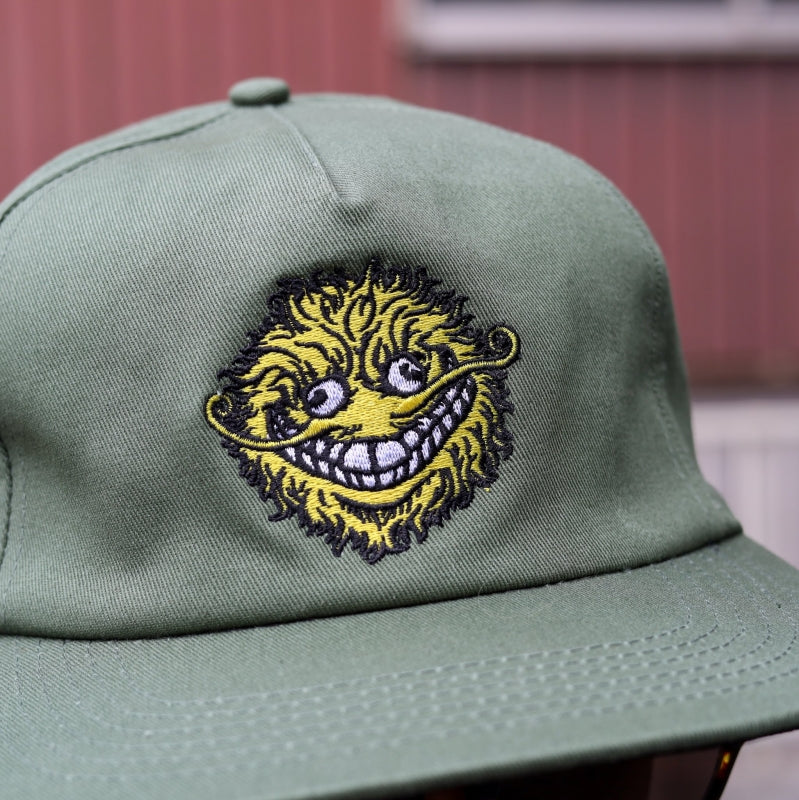 ANTIHERO / GRIMPLE SNAPBACK CAP (DK GREEN)