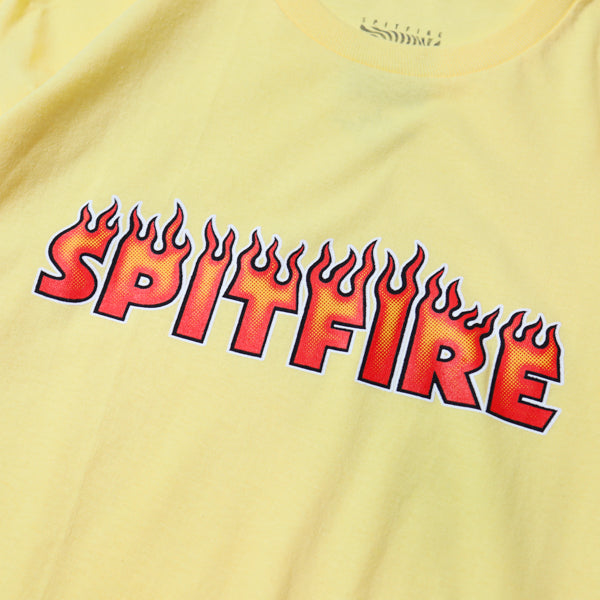 SPITFIRE / FLASH FIRE TEE (BANANA)