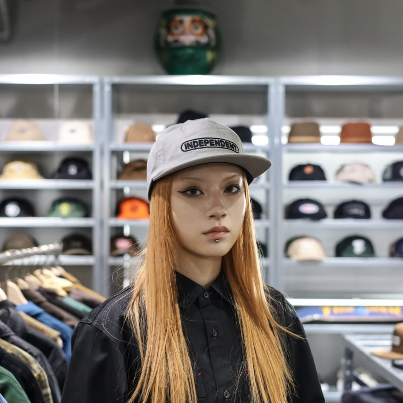INDEPENDENT / BASEPLATE SNAPBACK CAP (GREY)