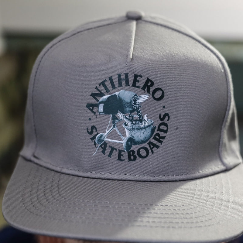 ANTIHERO / DIY EAGLE SNAPBACK CAP (CHARCOAL)