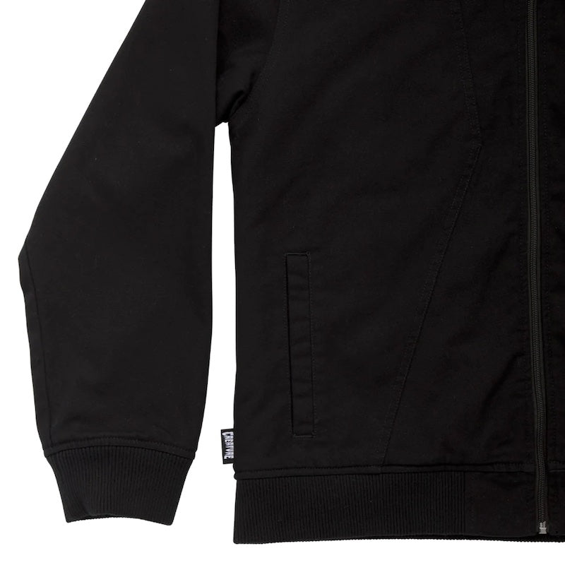 CREATURE / GENERATOR HOODED HEAVYWEIGHT JACKET (BLACK)