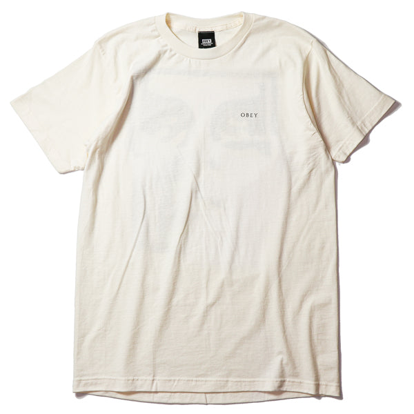 OBEY / OBEY NOIR WOMAN ICON BASIC TEE (NATURAL)