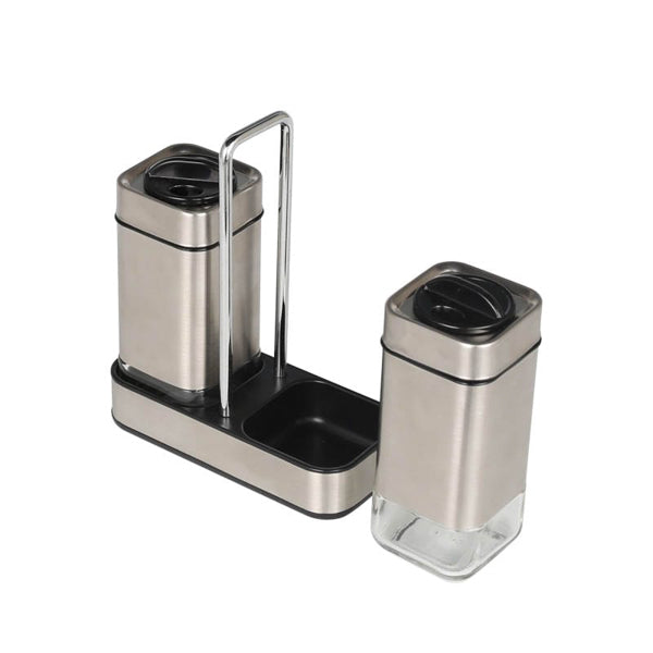 DULTON / CUBE SPICE JAR SET OF 2