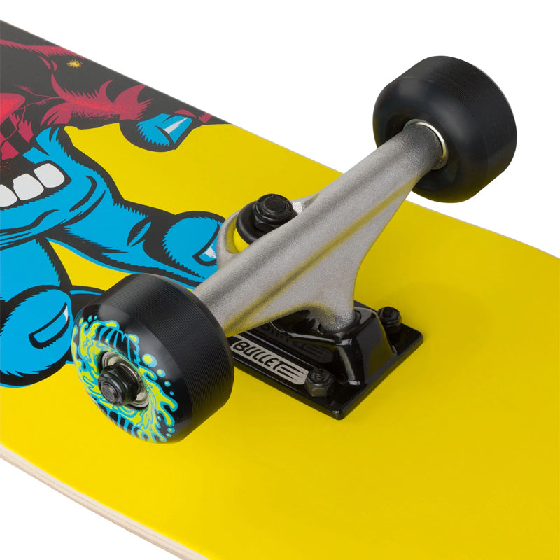 SANTA CRUZ X STRANGER THINGS / SCREAMING HAND FULL SKATEBOARD COMPLETE 8.00IN X 31.25IN