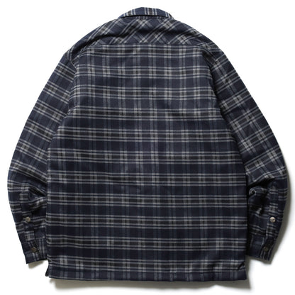 BLUCO / QUILTING FLANNEL SHIRTS (NAVY)