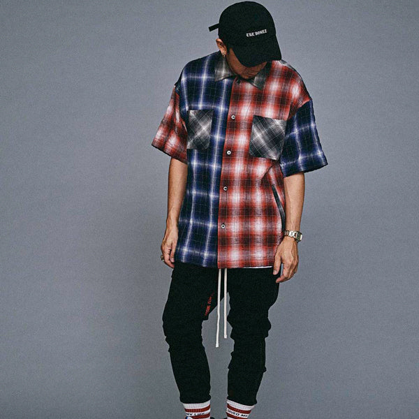 MSML / CRAZY PATTERN SHIRT (BLACK)