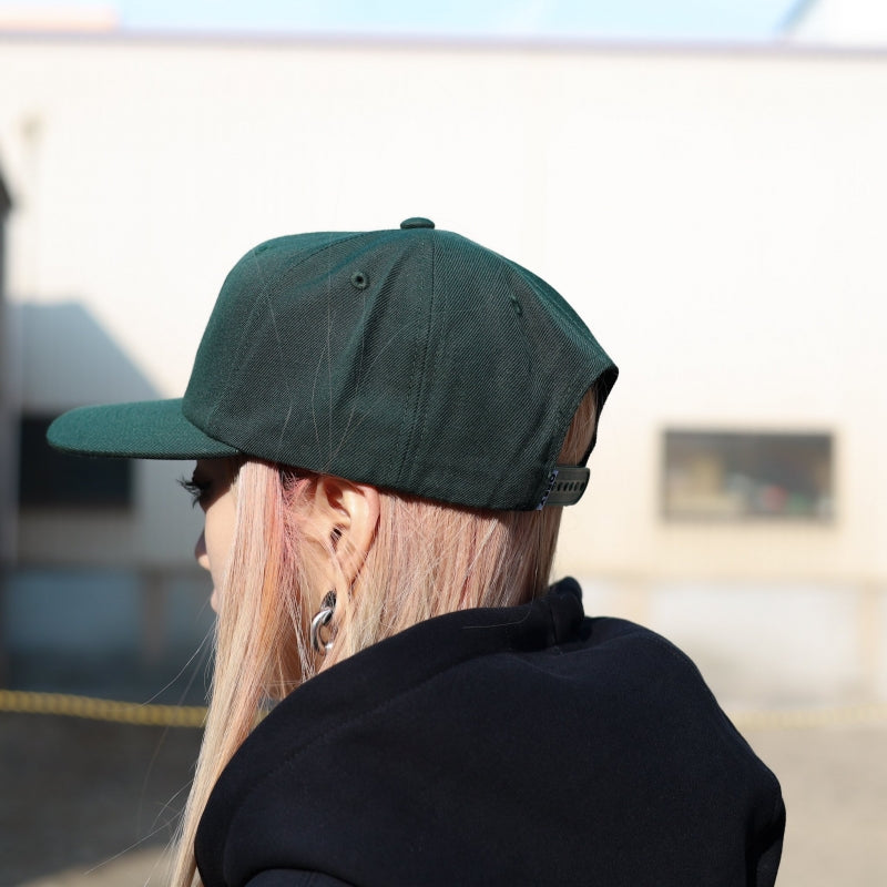 OBEY / DEVIL 6 PANEL CLASSIC SNAPBACK CAP (DARK CEDAR)