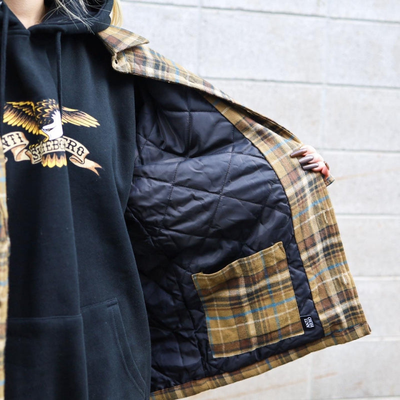 ANTIHERO / BASIC EAGLE FLANNEL JACKET (MULTI COLOR)