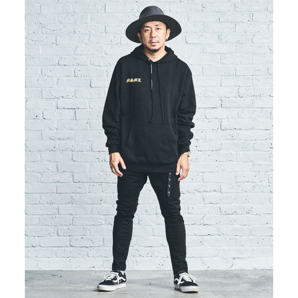 MSML / OVERSIZED BATTERFLY GRAPHIC HOODIE (BLACK)
