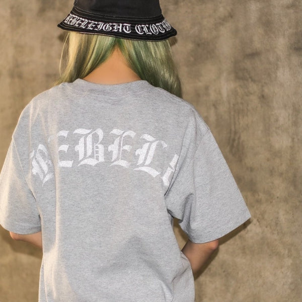REBEL8 / RBL8 3M POCKET TEE (GREY)