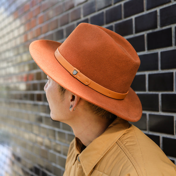 BRIXTON / MESSER FEDORA (CARAMEL)