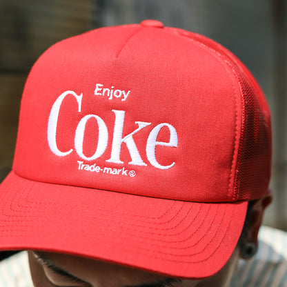 BRIXTON / COCA-COLA ENJOY MP TRUCKER CAP (COKE RED)