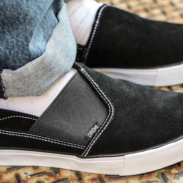 CHROME / DIMA 2.0 SUEDE (BLACK/WHITE SUEDE)