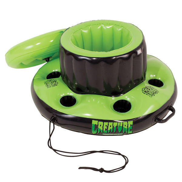 CREATURE / SWIM CLUB FLOATING COOLER (BLACK/GREEN)