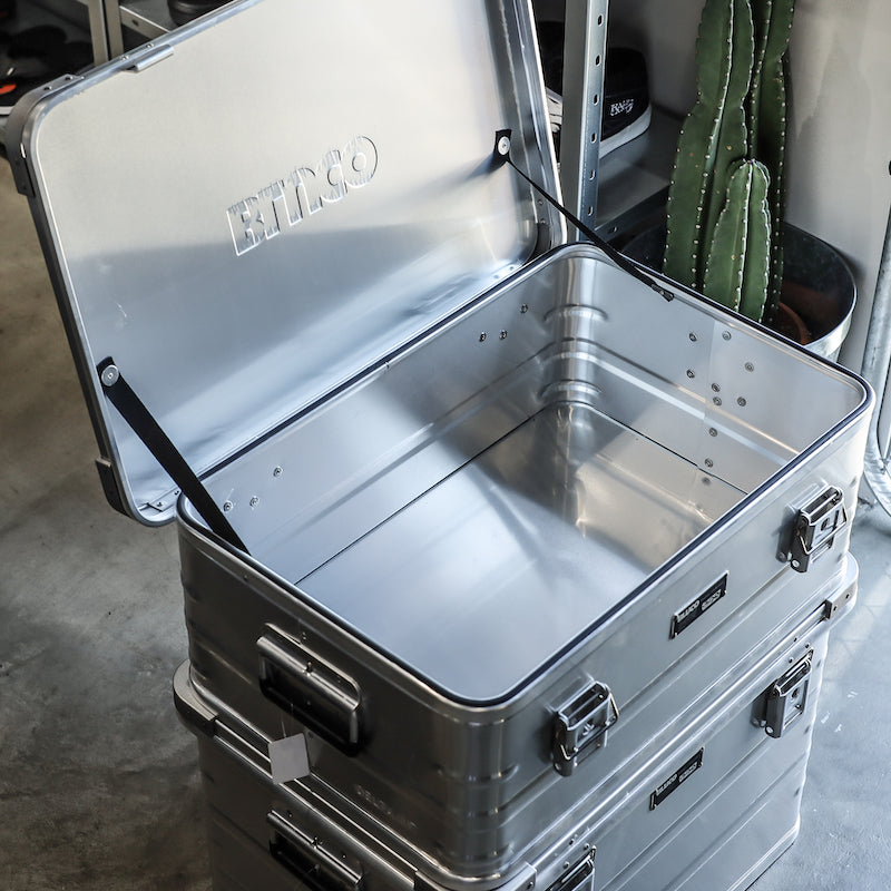 BLUCO / ALUMINUM CONTAINER -82L- (SILVER)