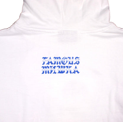 FAMOUS STARS AND STRAPS × MISHKA / ALL SEEING F PULLOVER HOODIE (WHITE)