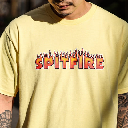 SPITFIRE / FLASH FIRE TEE (BANANA)