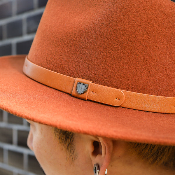 BRIXTON / MESSER FEDORA (CARAMEL)