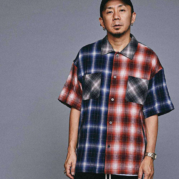 MSML / CRAZY PATTERN SHIRT (BLACK)