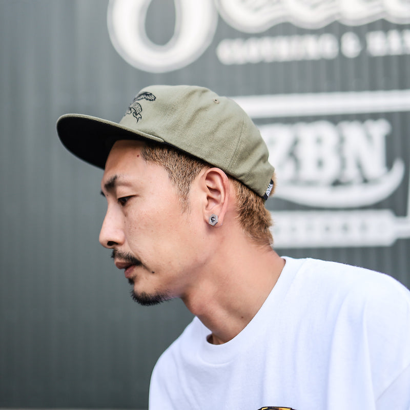 ANTIHERO / BASIC EAGLE SNAPBACK CAP (OLIVE/BLACK)
