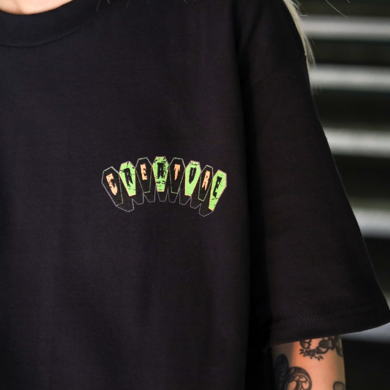 CREATURE / COFFIN PARTY TEE (BLACK)