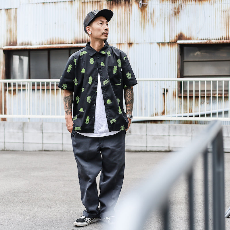CREATURE / VOODOO ISLE WORK SHIRT (BLACK)