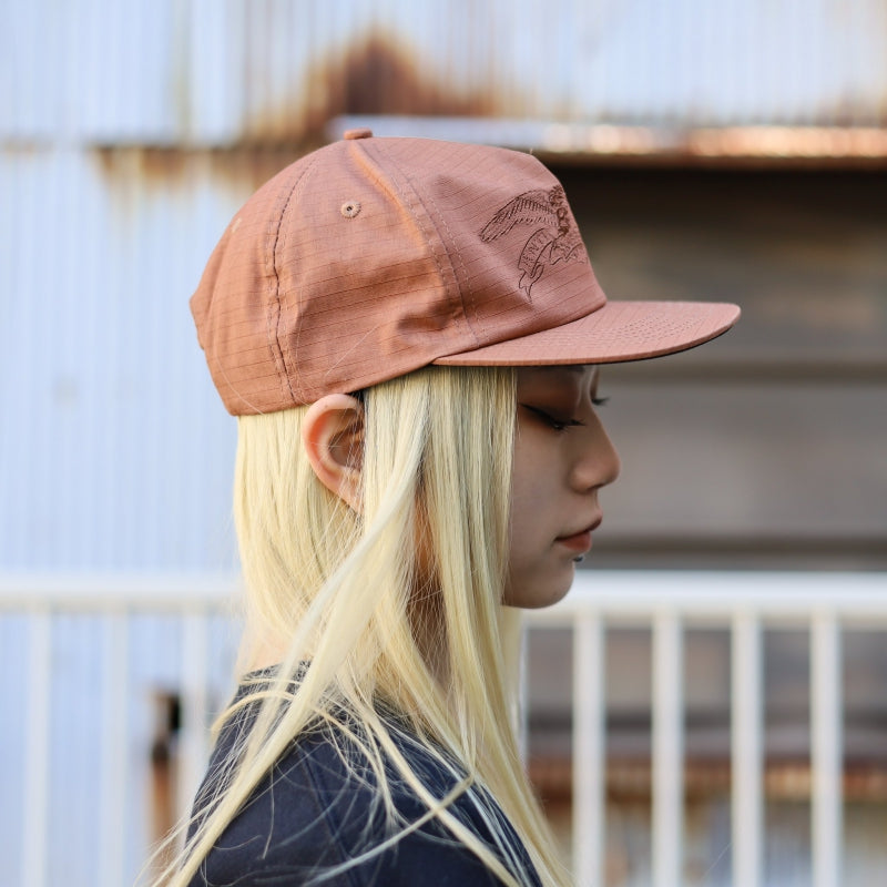 ANTIHERO / BASIC EAGLE SNAPBACK CAP (BROWN/BROWN)