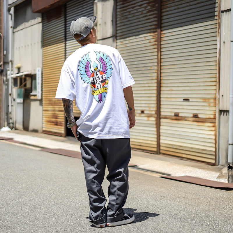 DOGTOWN / OG BIG FOOT 70S TEE (WHITE)