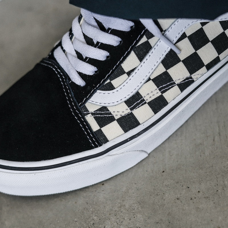 VANS / OLD SKOOL (“PRIMARY CHECK” BLACK/WHITE)