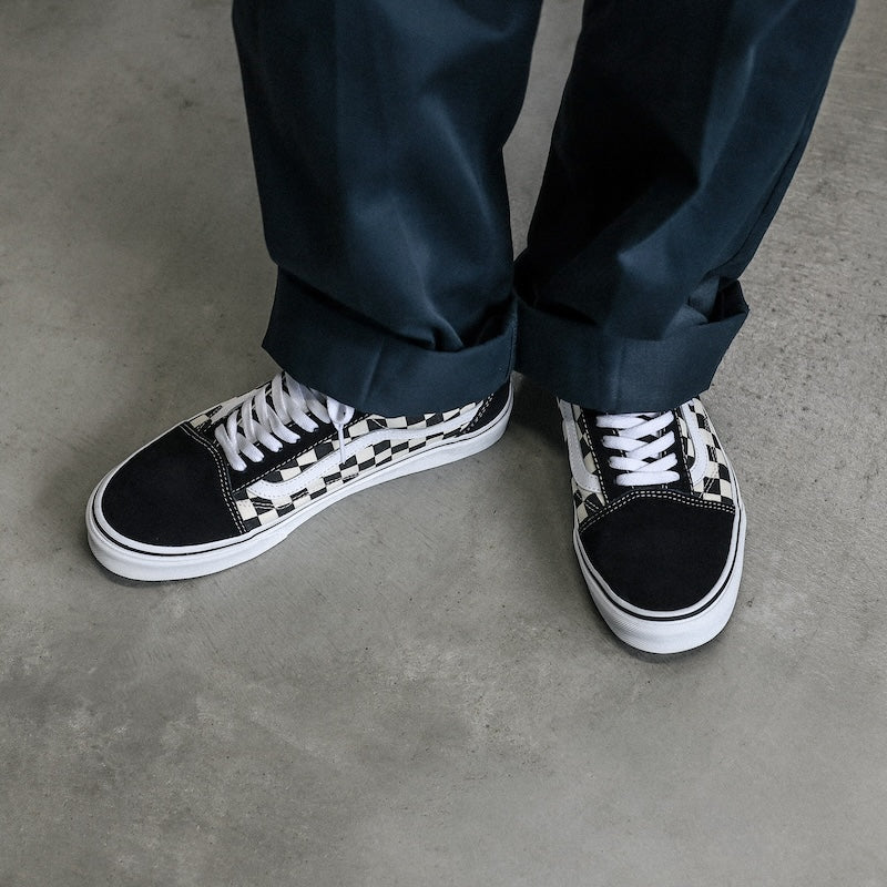 VANS / OLD SKOOL (“PRIMARY CHECK” BLACK/WHITE)