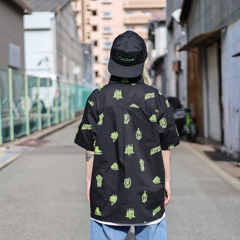 CREATURE / VOODOO ISLE WORK SHIRT (BLACK)