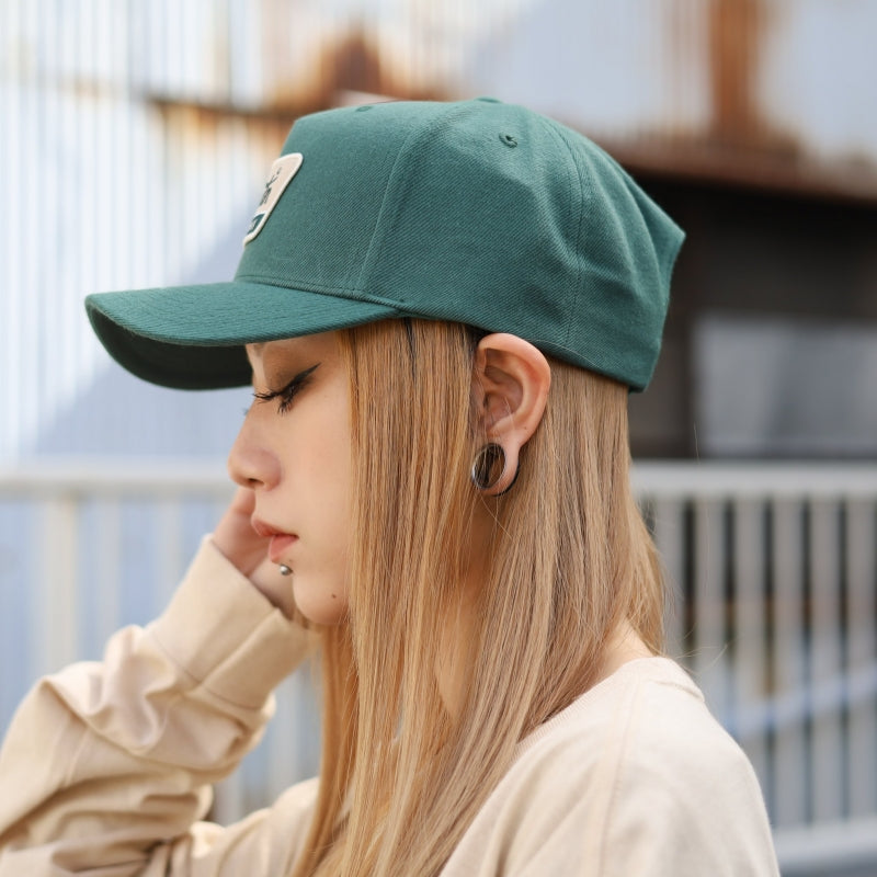 BRIXTON / LINWOOD C NETPLUS MP SNAPBACK CAP (TREKKING GREEN/SAND)