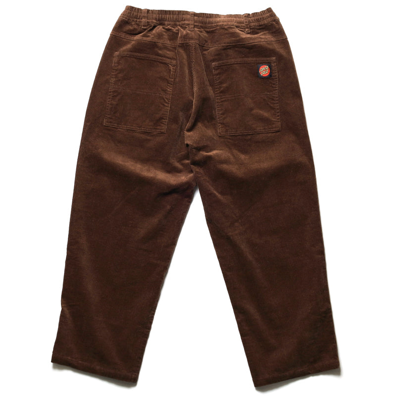 SANTA CRUZ / LTD LOGO CORDUROY PANTS (BROWN)