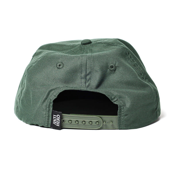 ANTIHERO / STAY READY SNAPBACK CAP (DARK GREEN/BLACK)