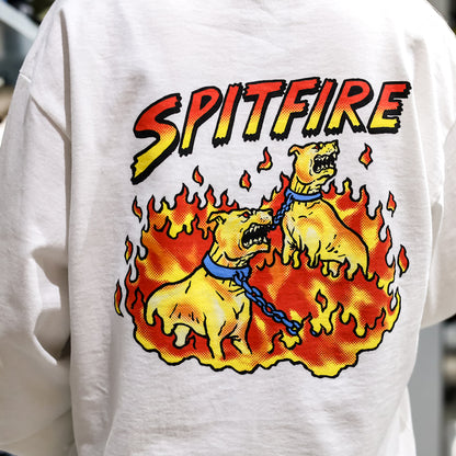 SPITFIRE / HELL HOUNDS Ⅱ L/S TEE (WHITE)