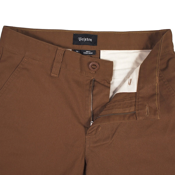 BRIXTON / TOIL II CHINO SHORT (BARK)