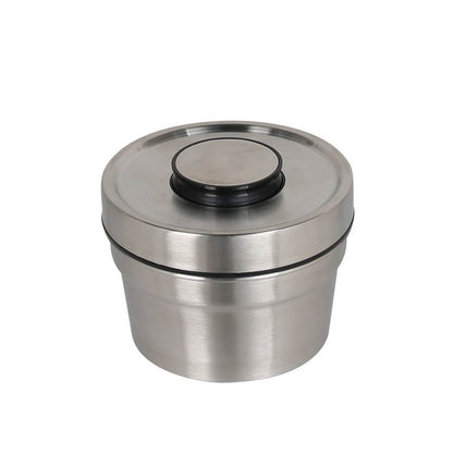 DULTON / STAINLESS JAR WITH PRESS LID S