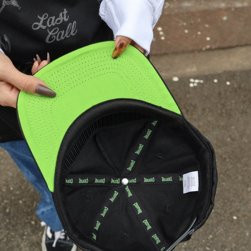 CREATURE / LAST CALL SNAPBACK CAP (BLACK)