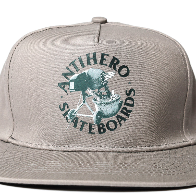 ANTIHERO / DIY EAGLE SNAPBACK CAP (CHARCOAL)