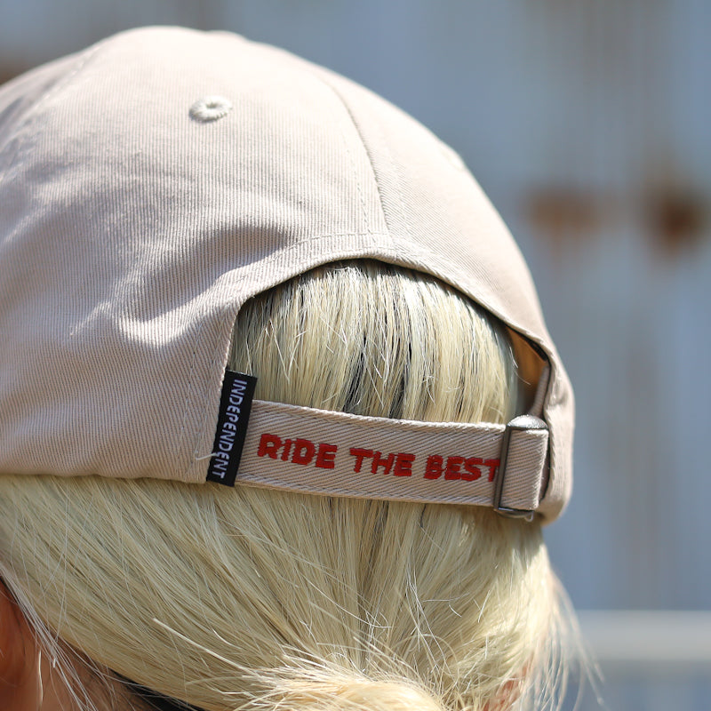 INDEPENDENT / DEPTH SUMMIT SNAPBACK CAP (KHAKI)